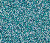 Close-up of turquoise speckled textured surface