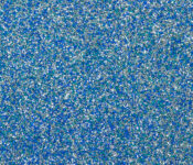 Close-up of blue textured wall surface.